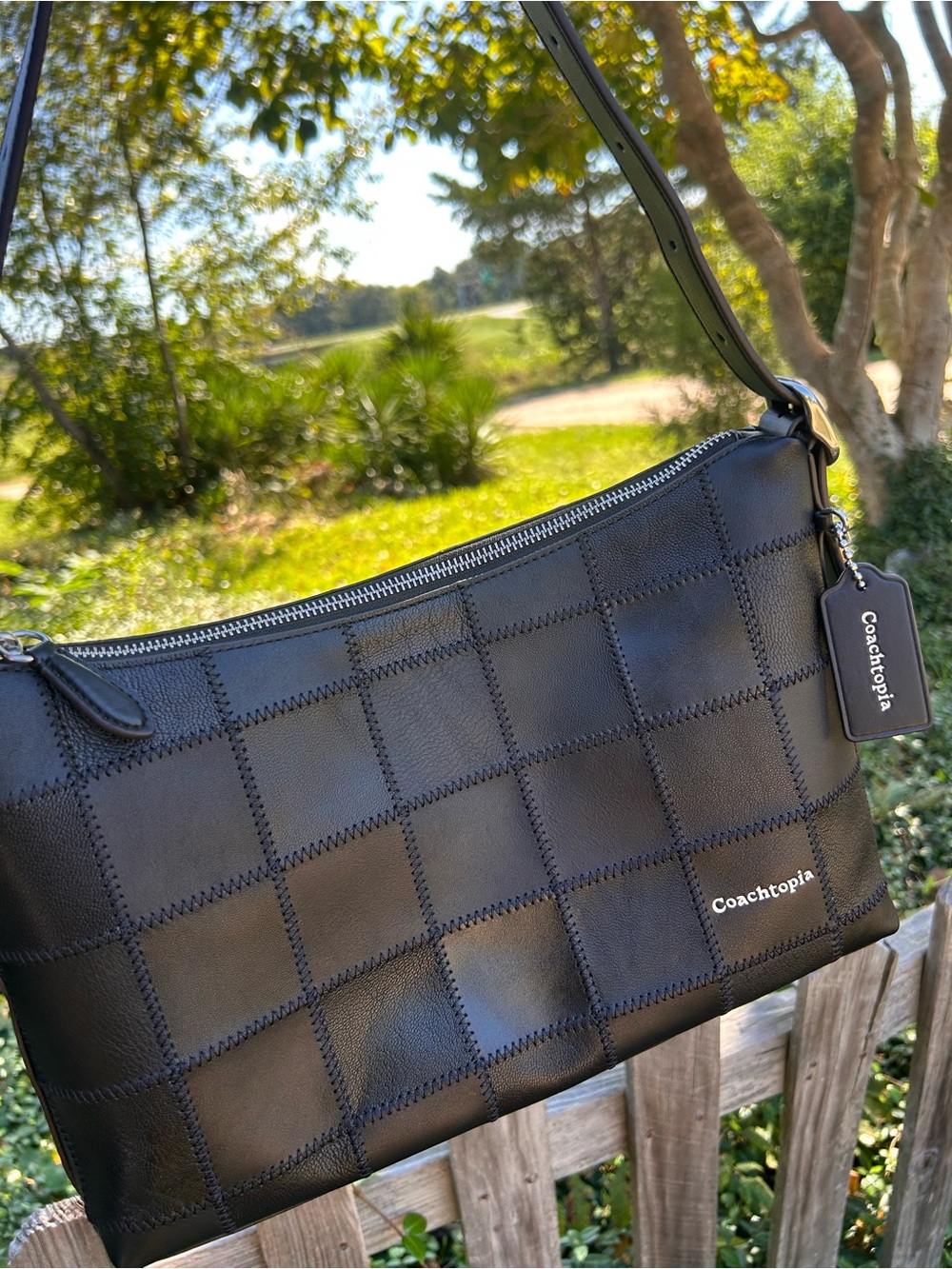 Coach  Black Alter/Ego Slouchy Shoulder Bag - Coachtopia